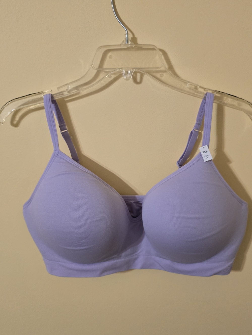 PINK Victoria's Secret Light Lavender Wireless Seamless Bra